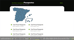 Desktop Screenshot of citapreviapasaporte.org